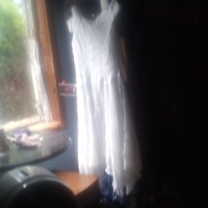 A white dress